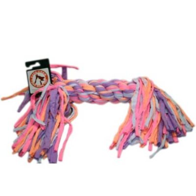Supa-Chew Cotton Bone Rope Dog Toy