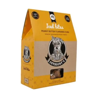 Cuthbert’s Iced Biscuits – Peanut Butter Flavour (650g)