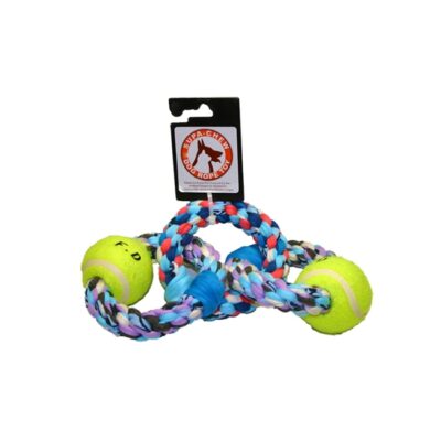 Supa-Chew 100% Cotton 3 Rings with 2 Balls