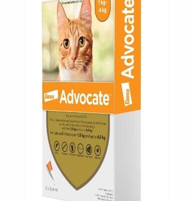 Advocate for Cats – Broad-Spectrum Flea & Worm Protection