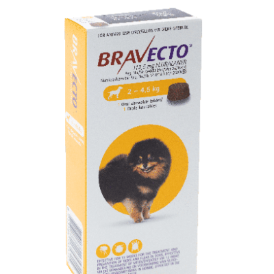 Bravecto Chewable Tablet – 12 Week Tick & Flea Protection