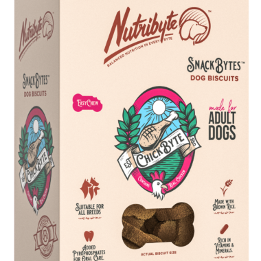 Nutribyte ChickByte Dog Treats – 1kg