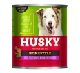 Husky Dog Food Homestyle beef Flavour (6 x 775g) Wet Dog Food Tins