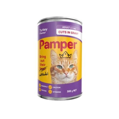 PAMPER CUTS IN GRAVY TURKEY 385G
